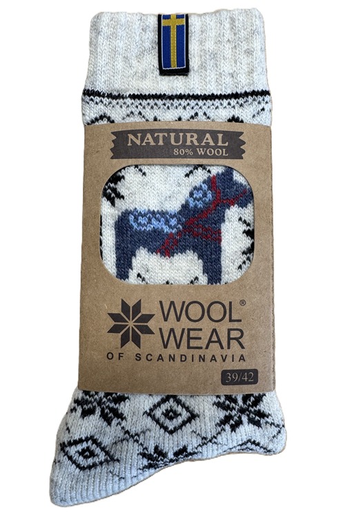 Weiche Wollsocken aus 80% Lammwolle