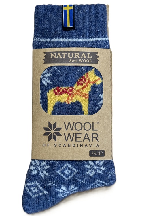 WOOLWEAR of Scandinavia weiche Wollsocken aus 80% Lammwolle