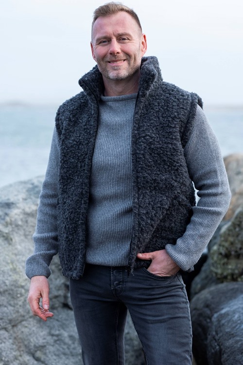 Bodywarmer by WOOLWEAR of Scandinavia aus 100% Merinowolle