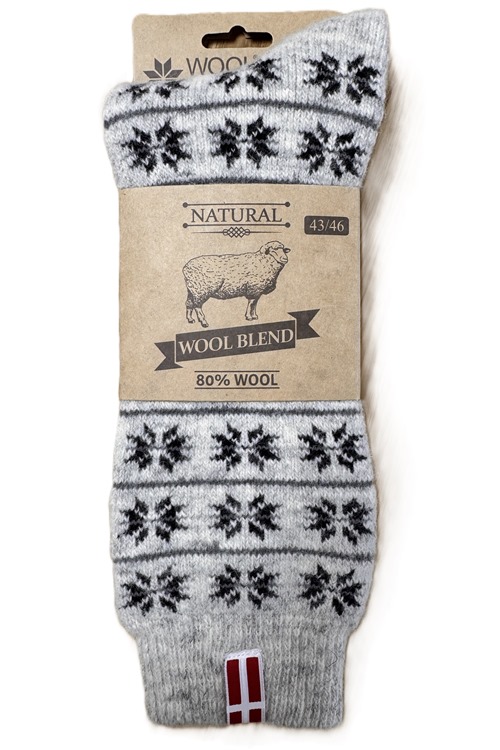 Winter Wollsocken auf 80% Schurwolle von WOOLWEAR of Scandinavia